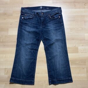 Vintage Y2K 7 For All Mankind Indigo Ankle Jeans